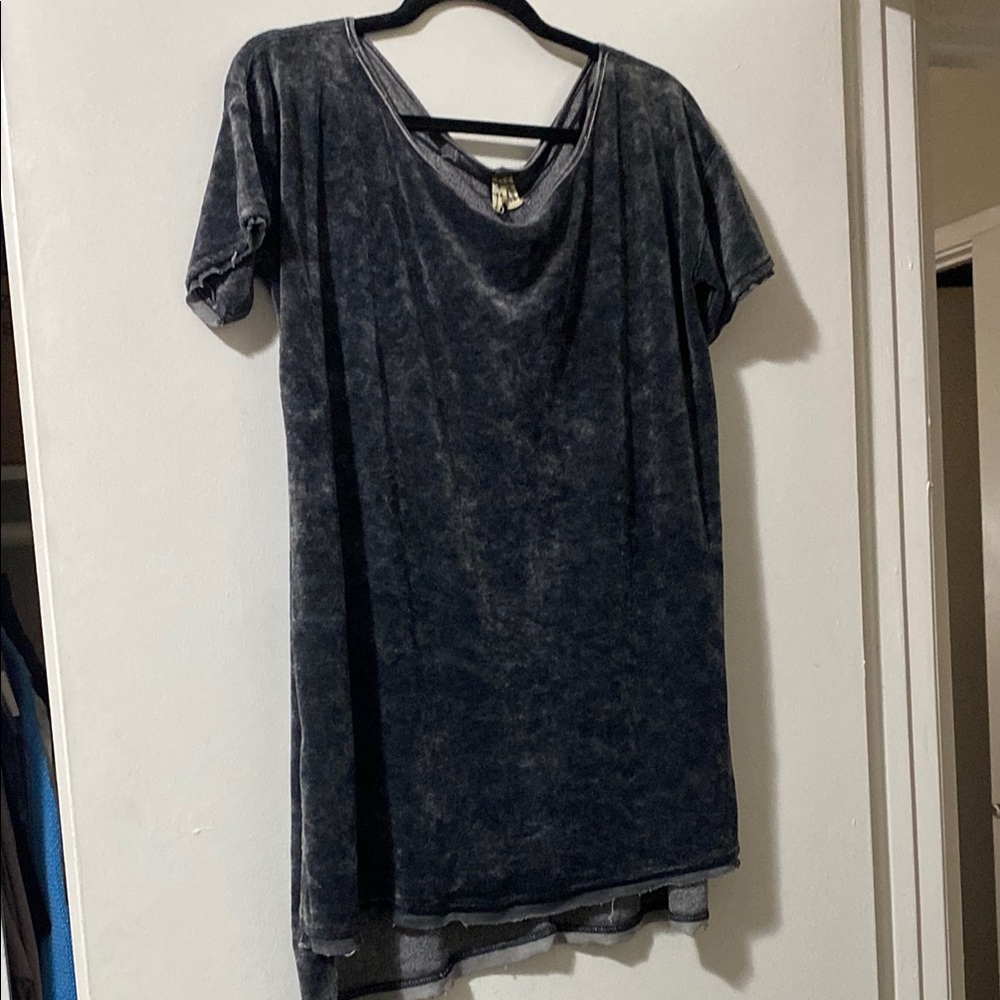 We The Free velvet t-shirt top